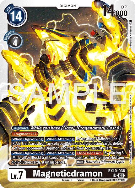 Magneticdramon [EX10-036] [Sinister Order] | Clutch Gaming