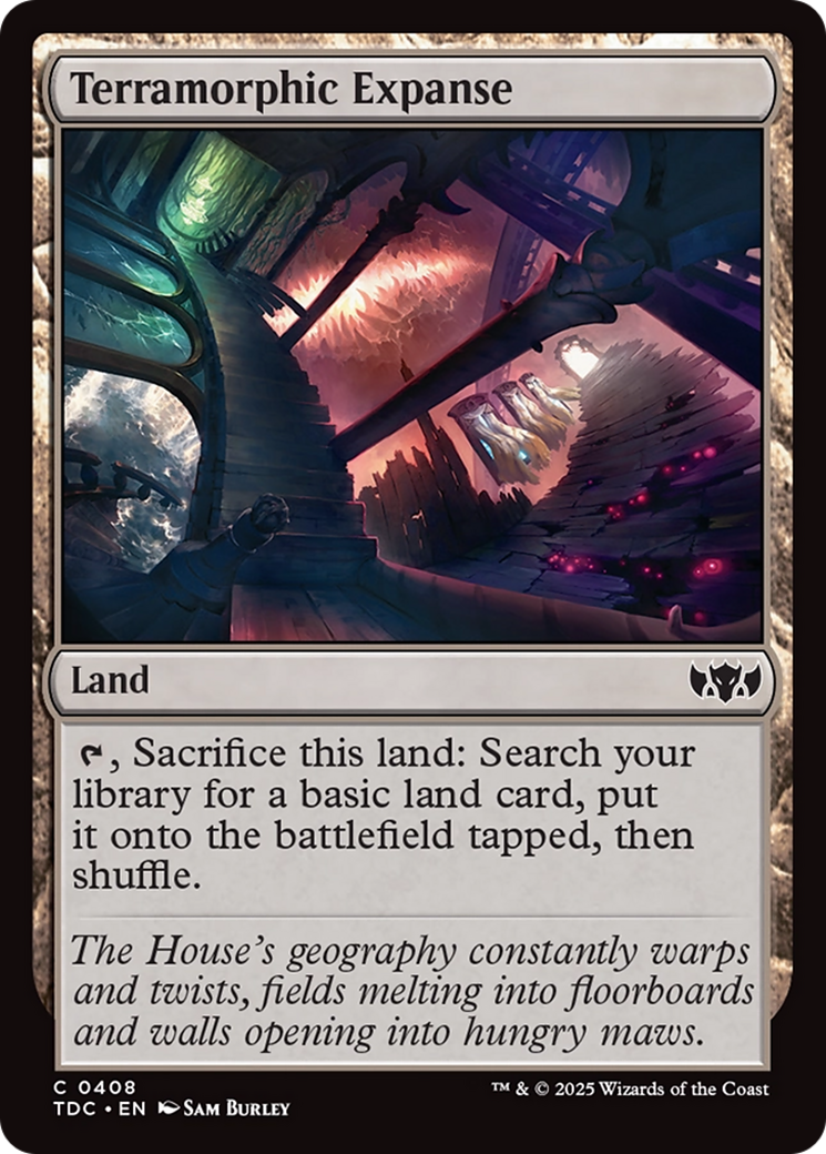 Terramorphic Expanse [Tarkir: Dragonstorm Commander] | Clutch Gaming