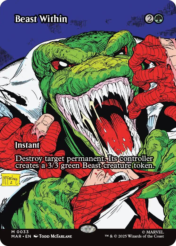 Beast Within (Borderless) [Marvel's Spider-Man: Eternal-Legal] | Clutch Gaming