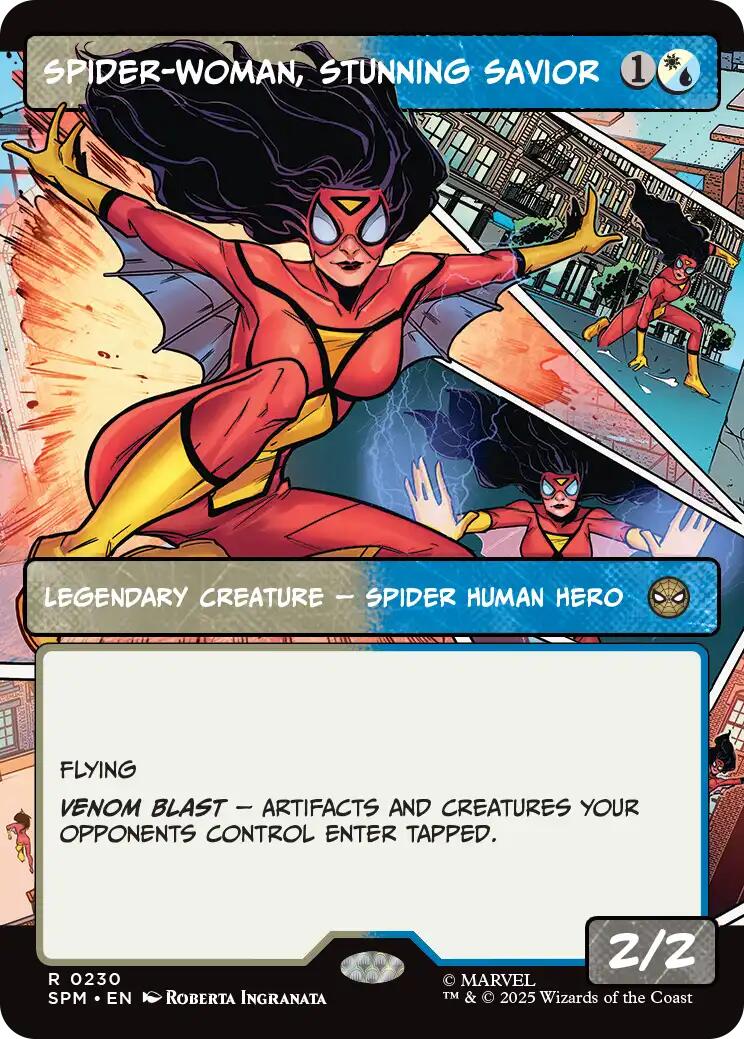 Spider-Woman, Stunning Savior (Borderless) [Marvel's Spider-Man] | Clutch Gaming