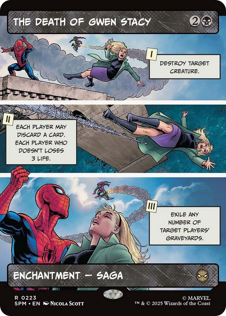 The Death of Gwen Stacy (Borderless) [Marvel's Spider-Man] | Clutch Gaming