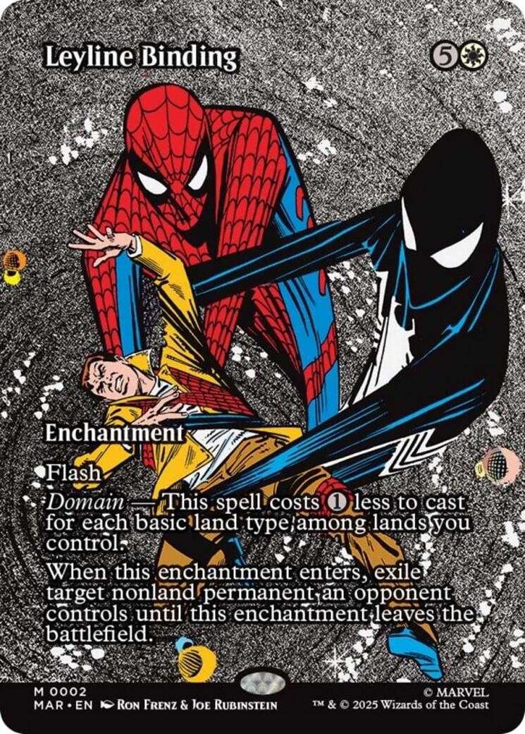 Leyline Binding (Borderless) [Marvel's Spider-Man: Eternal-Legal] | Clutch Gaming