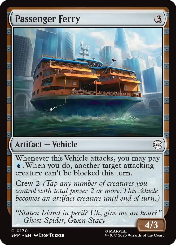Passeneger Ferry [Marvel's Spider-Man] | Clutch Gaming