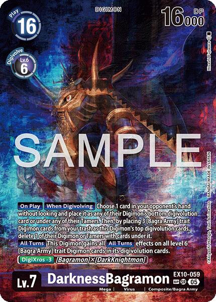 DarknessBagramon [EX10-059] (SP) [Sinister Order] | Clutch Gaming