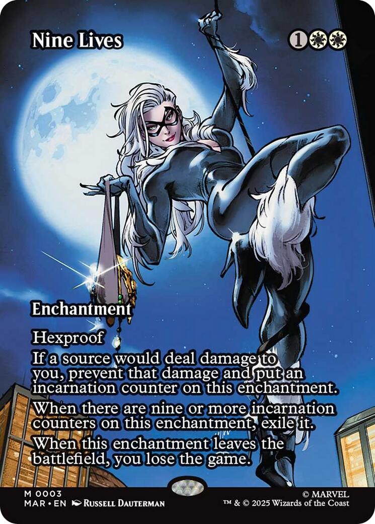 Nine Lives (Borderless) [Marvel's Spider-Man: Eternal-Legal] | Clutch Gaming