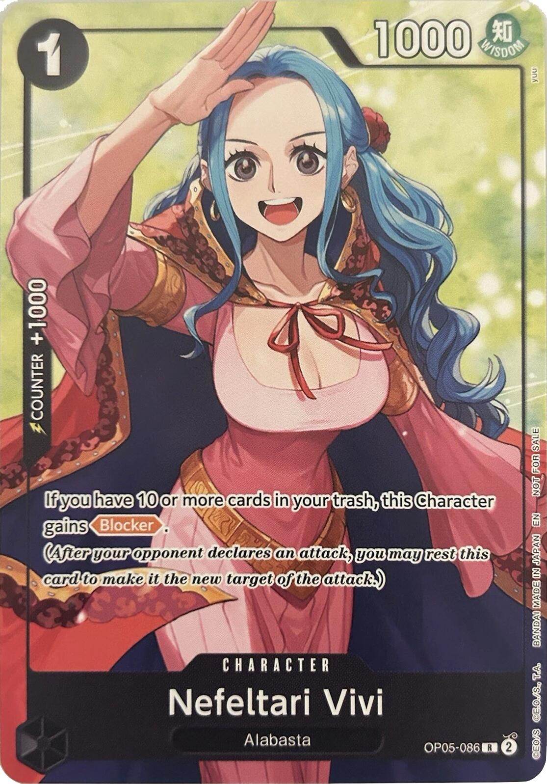 Nefeltari Vivi (Welcome Pack Vol. 2) [One Piece Promotion Cards] | Clutch Gaming