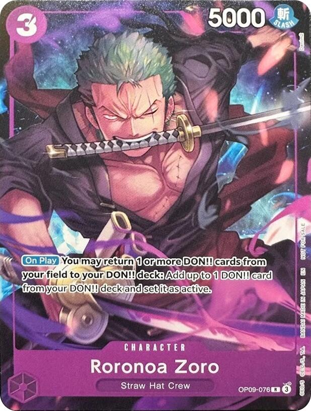 Roronoa Zoro (Welcome Pack Vol. 2) [One Piece Promotion Cards] | Clutch Gaming