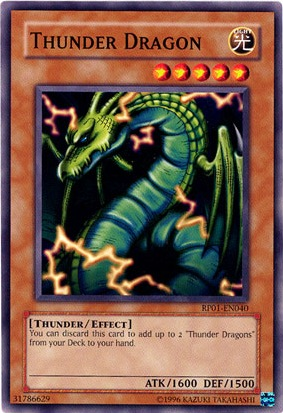 Thunder Dragon [RP01-EN040] Common | Clutch Gaming