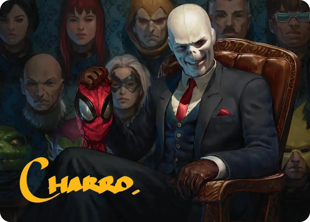 Chameleon, Master of Disguise Art Card (Gold-Stamped Signature) [Marvel's Spider-Man Art Series] | Clutch Gaming