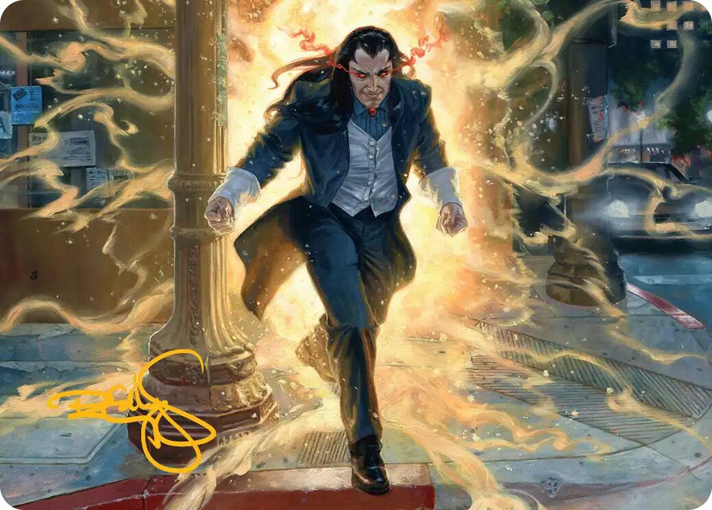 Morlun, Devourer of Spiders Art Card (Gold-Stamped Signature) [Marvel's Spider-Man Art Series] | Clutch Gaming