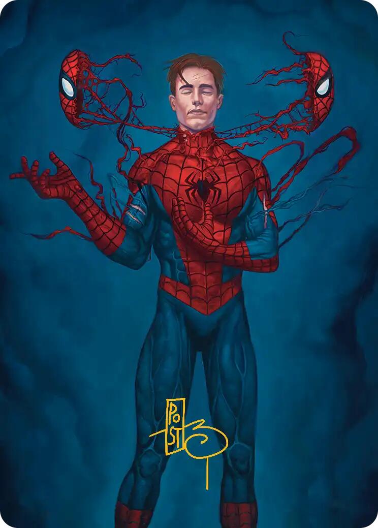 Secret Identity Art Card (Gold-Stamped Signature) [Marvel's Spider-Man Art Series] | Clutch Gaming