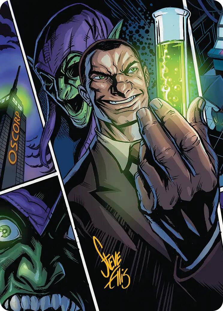 Norman Osborn Art Card (Gold-Stamped Signature) [Marvel's Spider-Man Art Series] | Clutch Gaming
