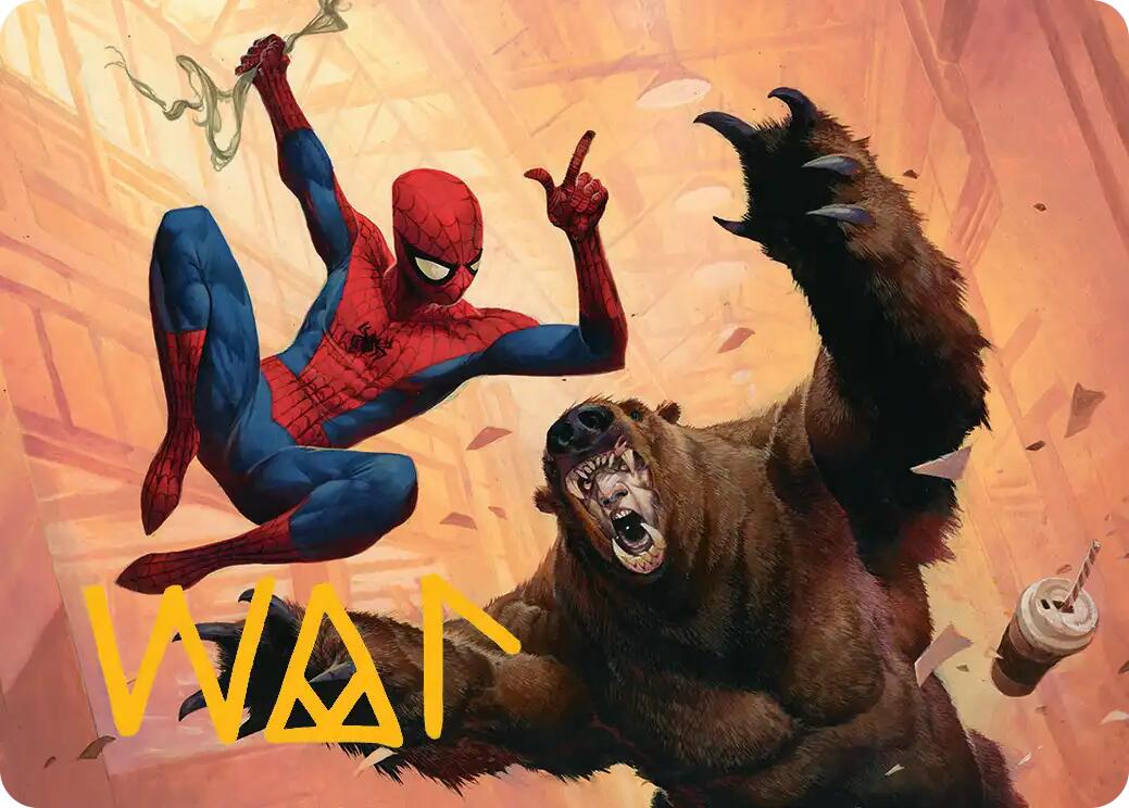 Wisecrack Art Card (Gold-Stamped Signature) [Marvel's Spider-Man Art Series] | Clutch Gaming