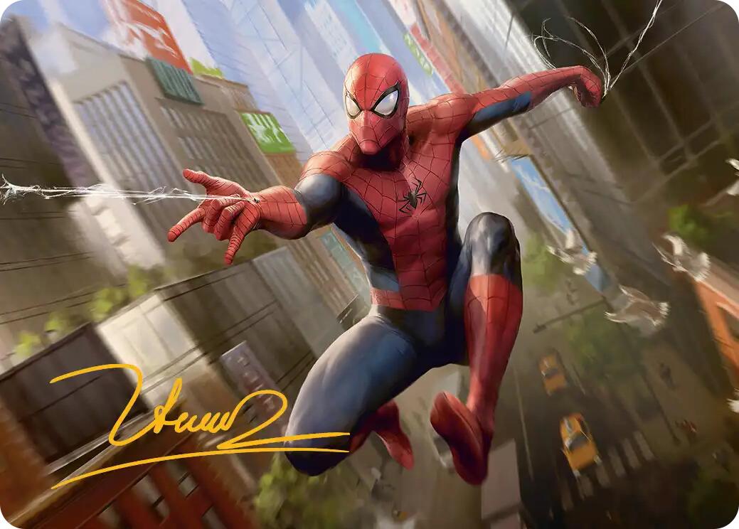 Amazing Spider-Man Art Card (24/54) (Gold-Stamped Signature) [Marvel's Spider-Man Art Series] | Clutch Gaming