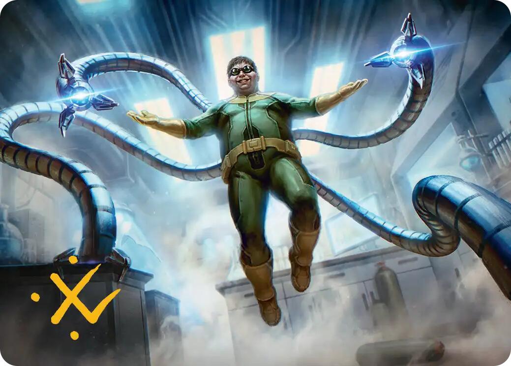 Doctor Octopus, Master Planner Art Card (25/54) (Gold-Stamped Signature) [Marvel's Spider-Man Art Series] | Clutch Gaming