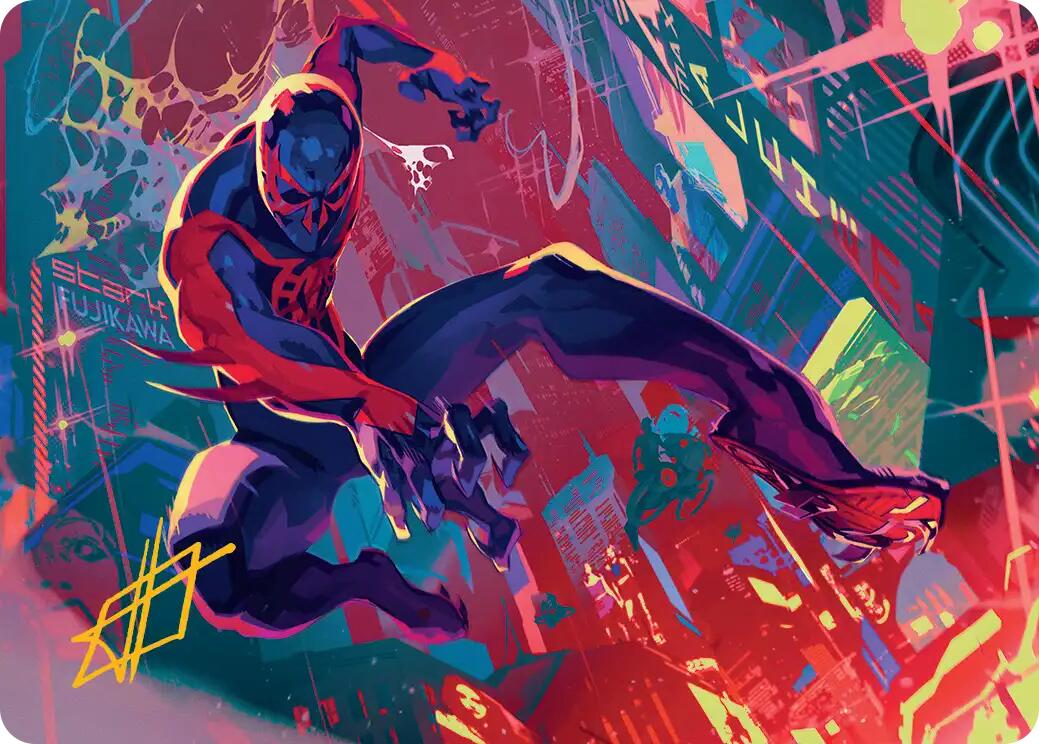 Spider-Man 2099 Art Card (Gold-Stamped Signature) [Marvel's Spider-Man Art Series] | Clutch Gaming