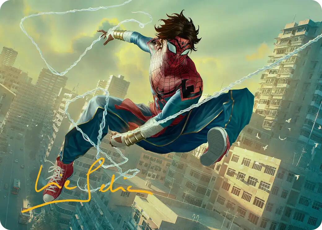 Spider-Man India Art Card (Gold-Stamped Signature) [Marvel's Spider-Man Art Series] | Clutch Gaming
