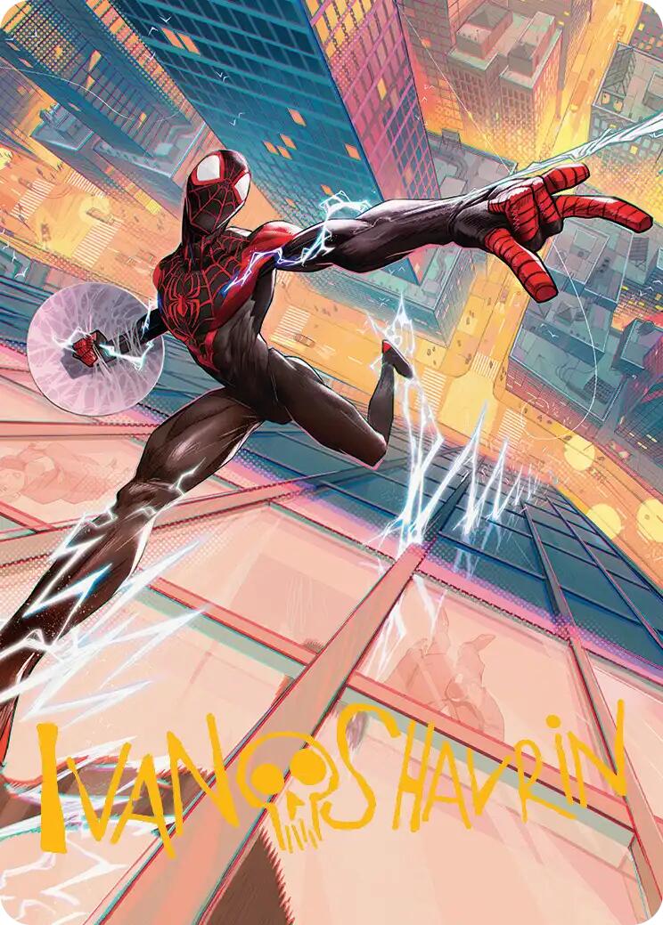 Ultimate Spider-Man Art Card (Gold-Stamped Signature) [Marvel's Spider-Man Art Series] | Clutch Gaming