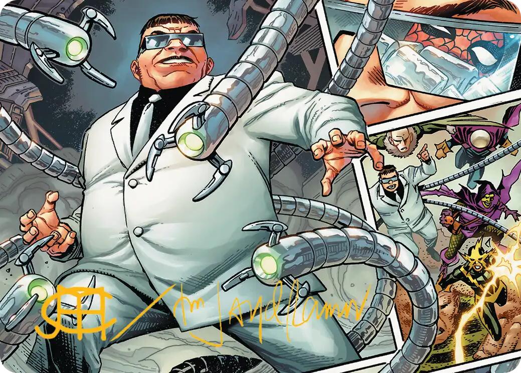 Doctor Octopus, Master Planner Art Card (48/54) (Gold-Stamped Signature) [Marvel's Spider-Man Art Series] | Clutch Gaming
