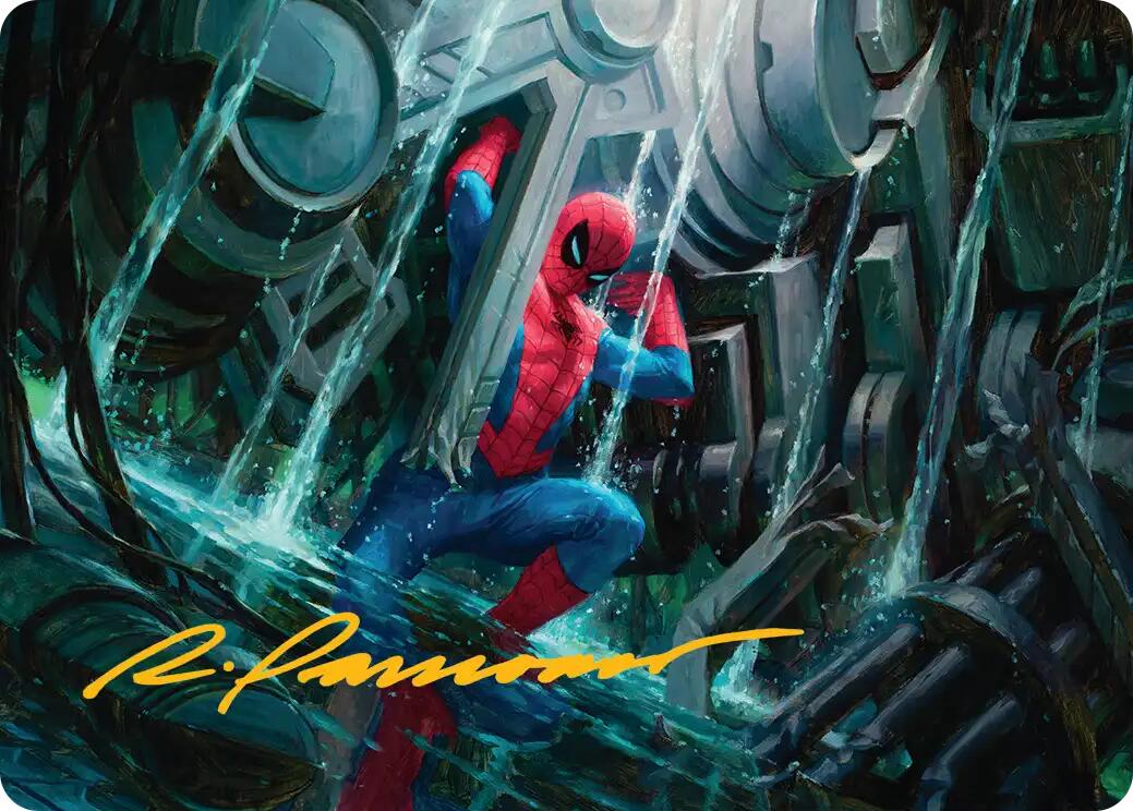 Strength of Will Art Card (Gold-Stamped Signature) [Marvel's Spider-Man Art Series] | Clutch Gaming