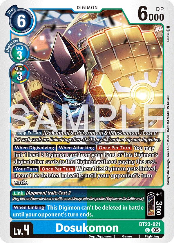 Dosukomon [BT23-021] [Hackers' Slumber] | Clutch Gaming