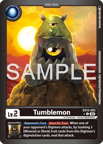 Tumblemon [EX10-003] (Limited Foil) [Sinister Order] | Clutch Gaming