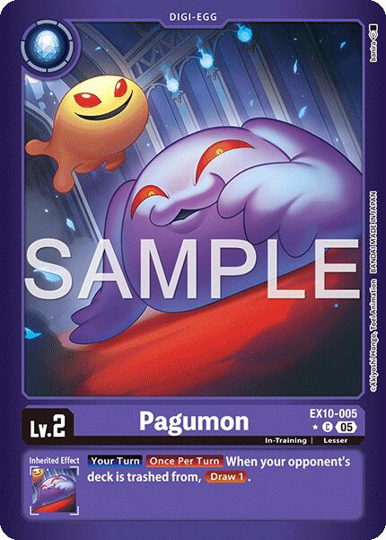 Pagumon [EX10-005] (Limited Foil) [Sinister Order] | Clutch Gaming