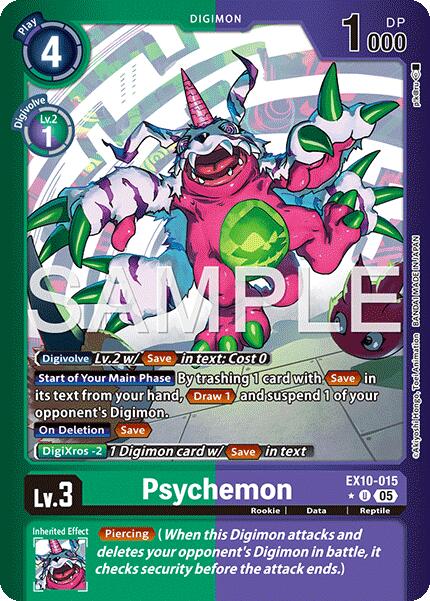 Psychemon [EX10-015] (Limited Foil) [Sinister Order] | Clutch Gaming