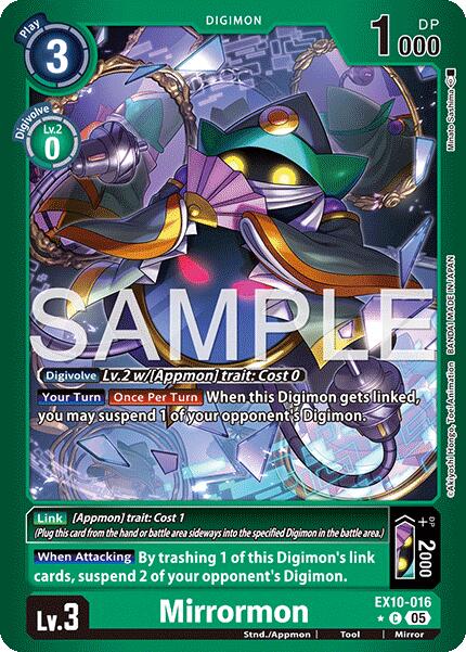 Mirrormon [EX10-016] (Limited Foil) [Sinister Order] | Clutch Gaming