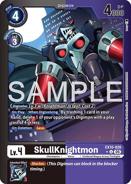SkullKnightmon [EX10-026] (Limited Foil) [Sinister Order] | Clutch Gaming