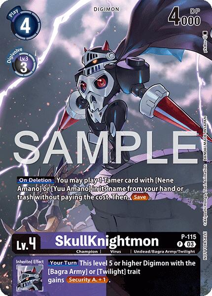SkullKnightmon [P-115] - P-115 (Sinister Order Legend Pack) [Sinister Order] | Clutch Gaming