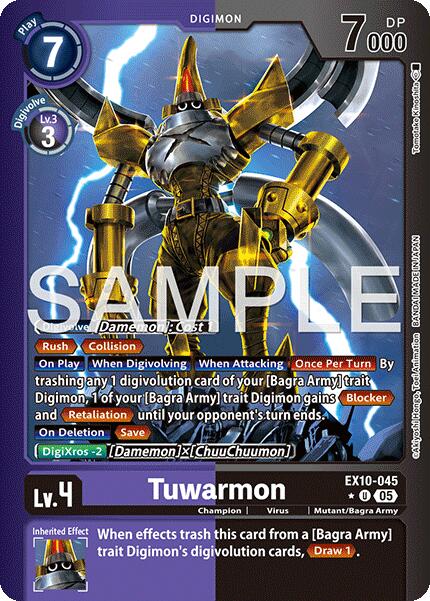Tuwarmon [EX10-045] (Limited Foil) [Sinister Order] | Clutch Gaming
