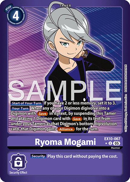 Ryoma Mogami [EX10-067] (Limited Foil) [Sinister Order] | Clutch Gaming