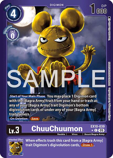 ChuuChuumon [EX10-039] (Limited Foil) [Sinister Order] | Clutch Gaming
