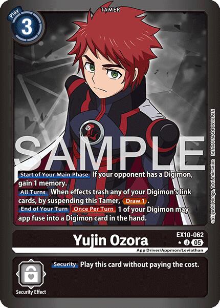 Yujin Ozora [EX10-062] (Limited Foil) [Sinister Order] | Clutch Gaming