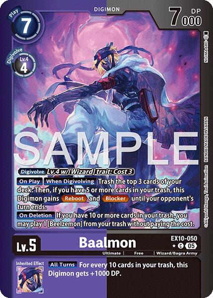 Baalmon [EX10-050] (Limited Foil) [Sinister Order] | Clutch Gaming