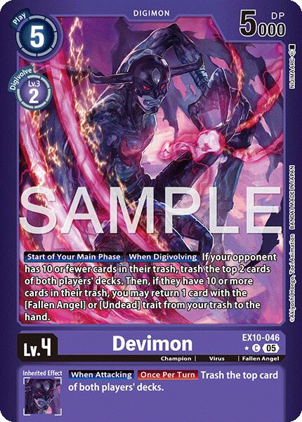 Devimon [EX10-046] (Limited Foil) [Sinister Order] | Clutch Gaming