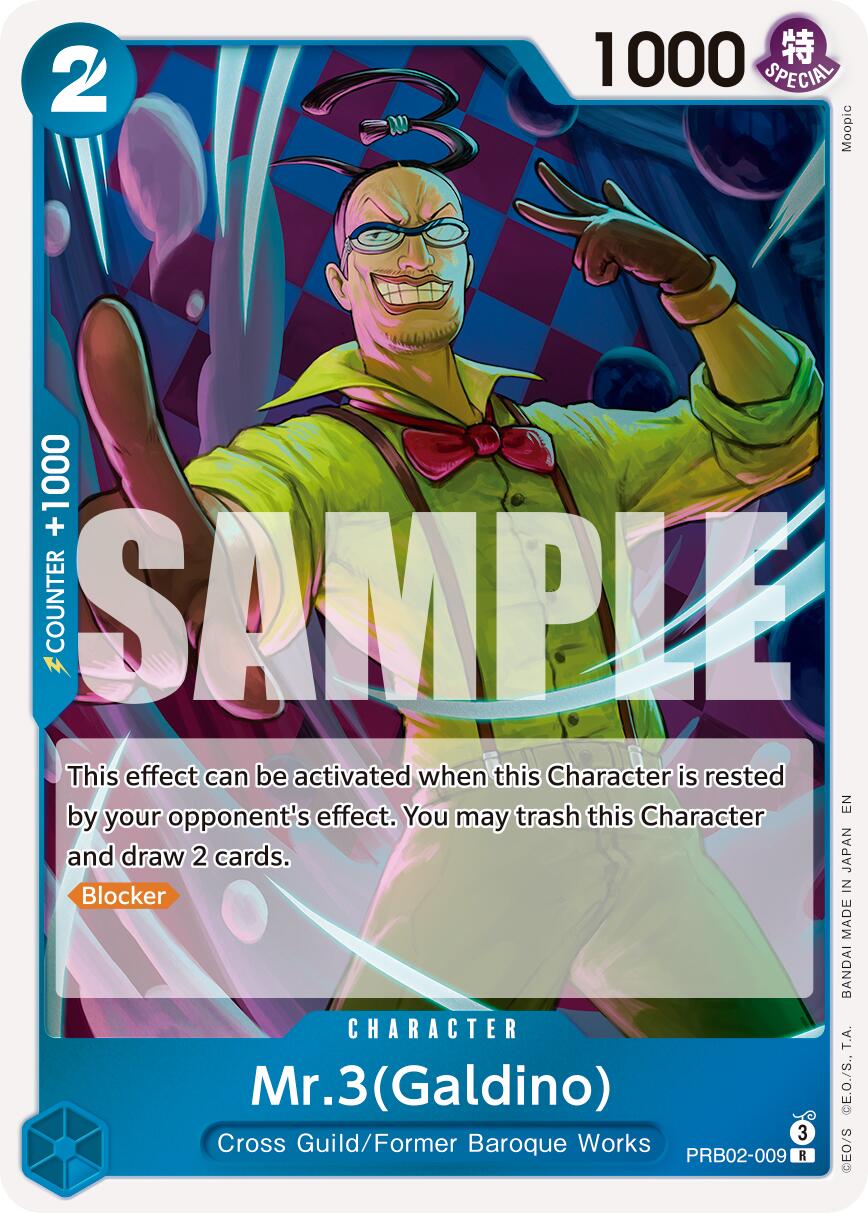 Mr.3(Galdino) [Premium Booster -The Best- Vol. 2] | Clutch Gaming