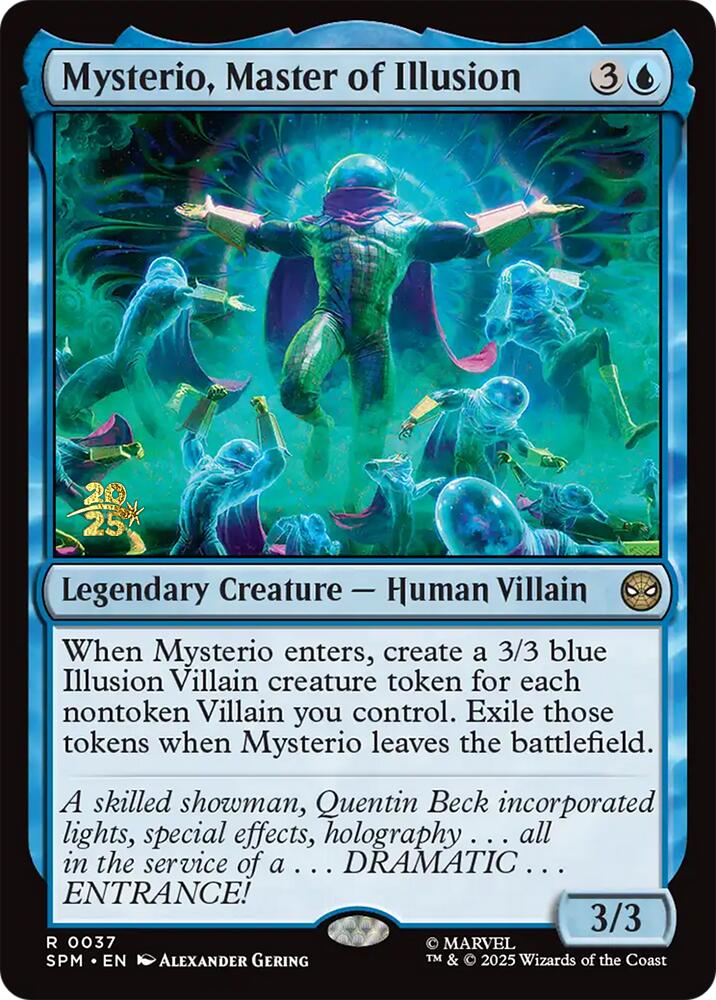 Mysterio, Master of Illusion [Marvel's Spider-Man Prerelease Promos] | Clutch Gaming