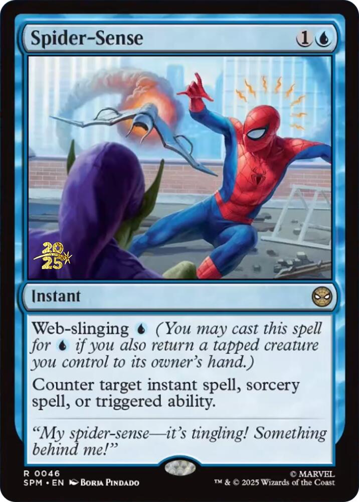 Spider-Sense [Marvel's Spider-Man Prerelease Promos] | Clutch Gaming