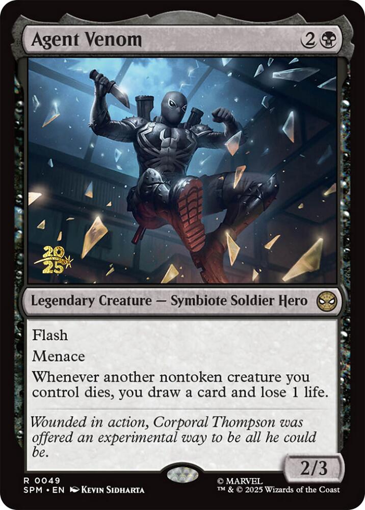 Agent Venom [Marvel's Spider-Man Prerelease Promos] | Clutch Gaming