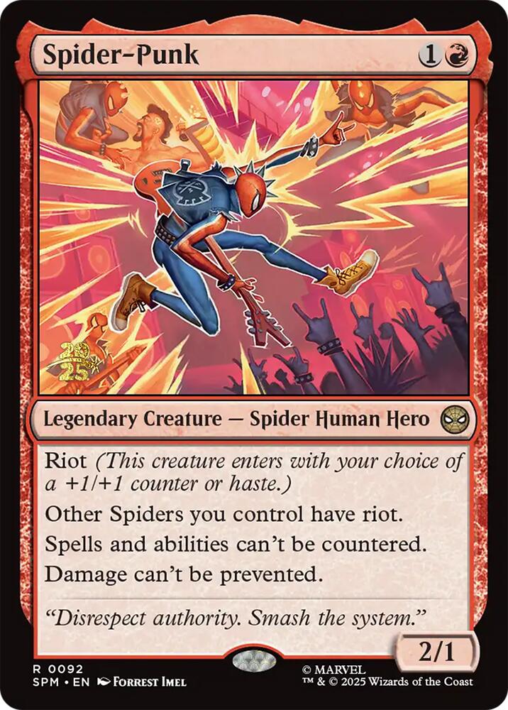 Spider-Punk [Marvel's Spider-Man Prerelease Promos] | Clutch Gaming