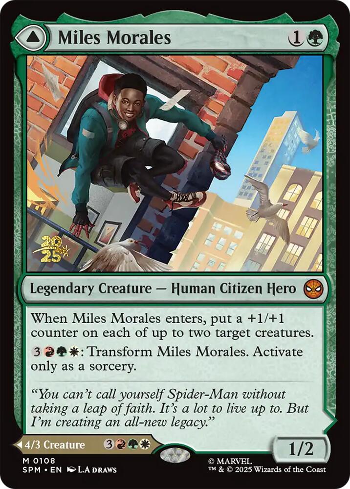 Miles Morales // Ultimate Spider-Man [Marvel's Spider-Man Prerelease Promos] | Clutch Gaming