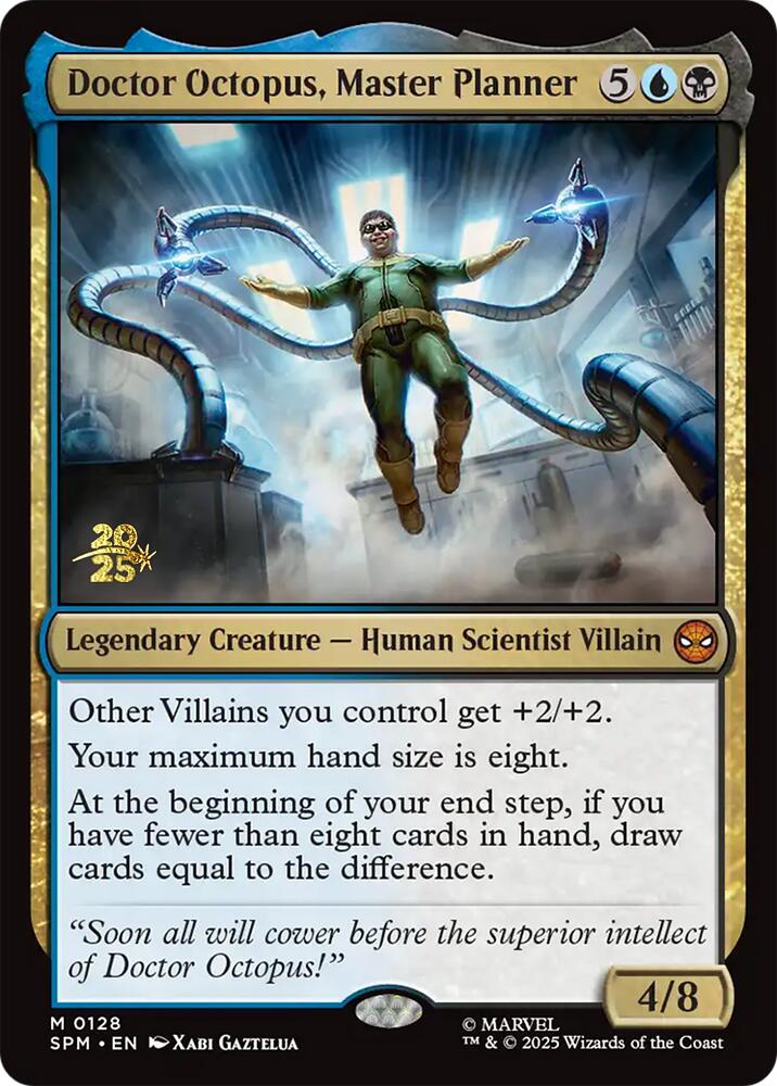 Doctor Octopus, Master Planner [Marvel's Spider-Man Prerelease Promos] | Clutch Gaming