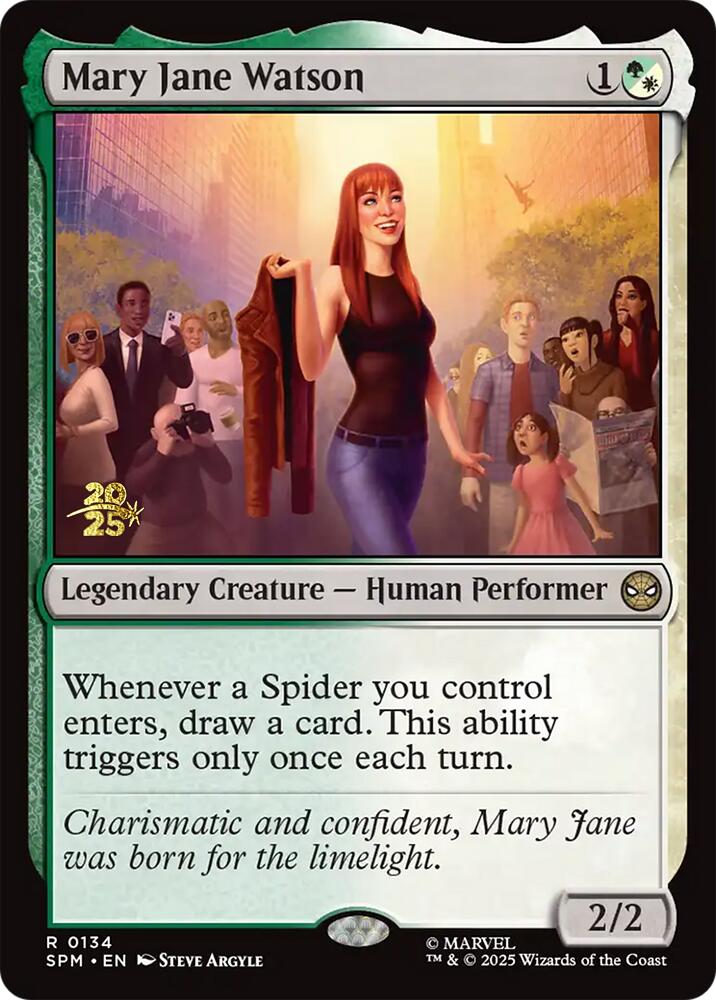Mary Jane Watson [Marvel's Spider-Man Prerelease Promos] | Clutch Gaming