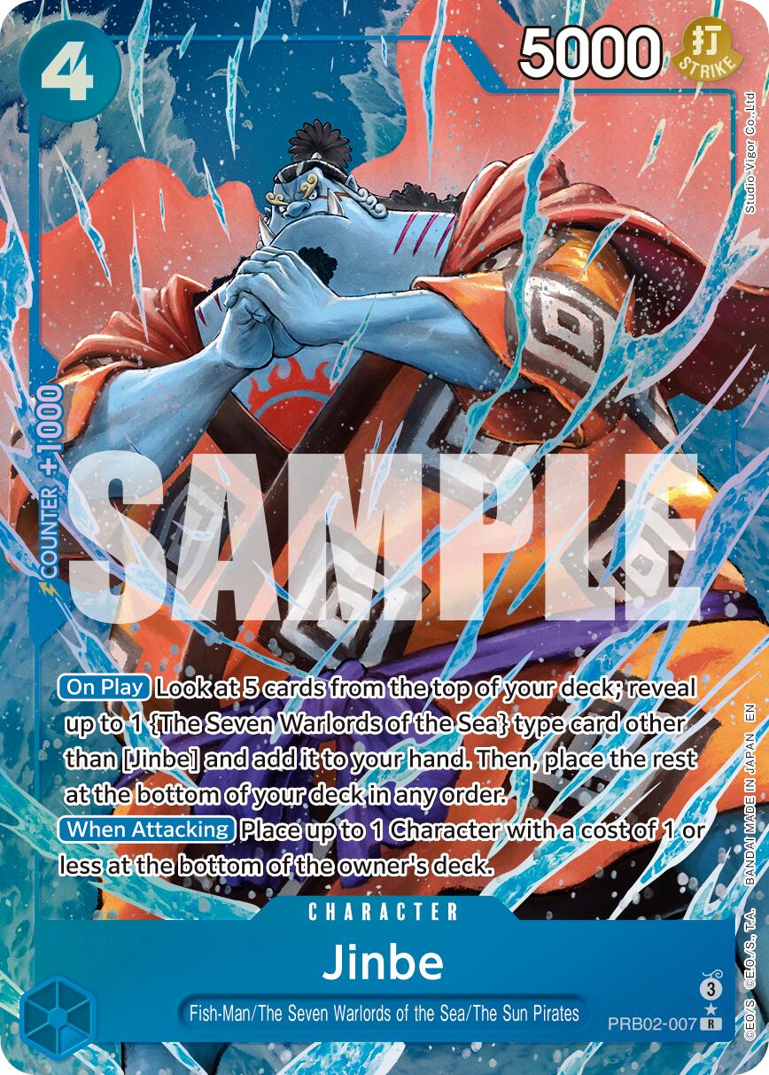 Jinbe (PRB02-007)(Alternate Art) [Premium Booster -The Best- Vol. 2] | Clutch Gaming