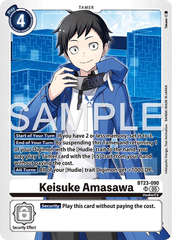 Keisuke Amasawa [BT23-090] [Hackers' Slumber] | Clutch Gaming