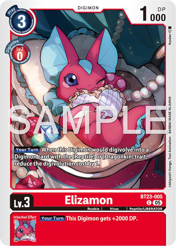 Elizamon [BT23-005] [Hackers' Slumber] | Clutch Gaming