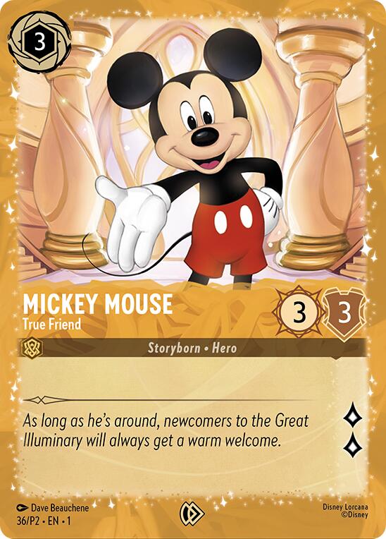 Mickey Mouse - True Friend (Puzzle Promo) (36) [Promo Cards] | Clutch Gaming