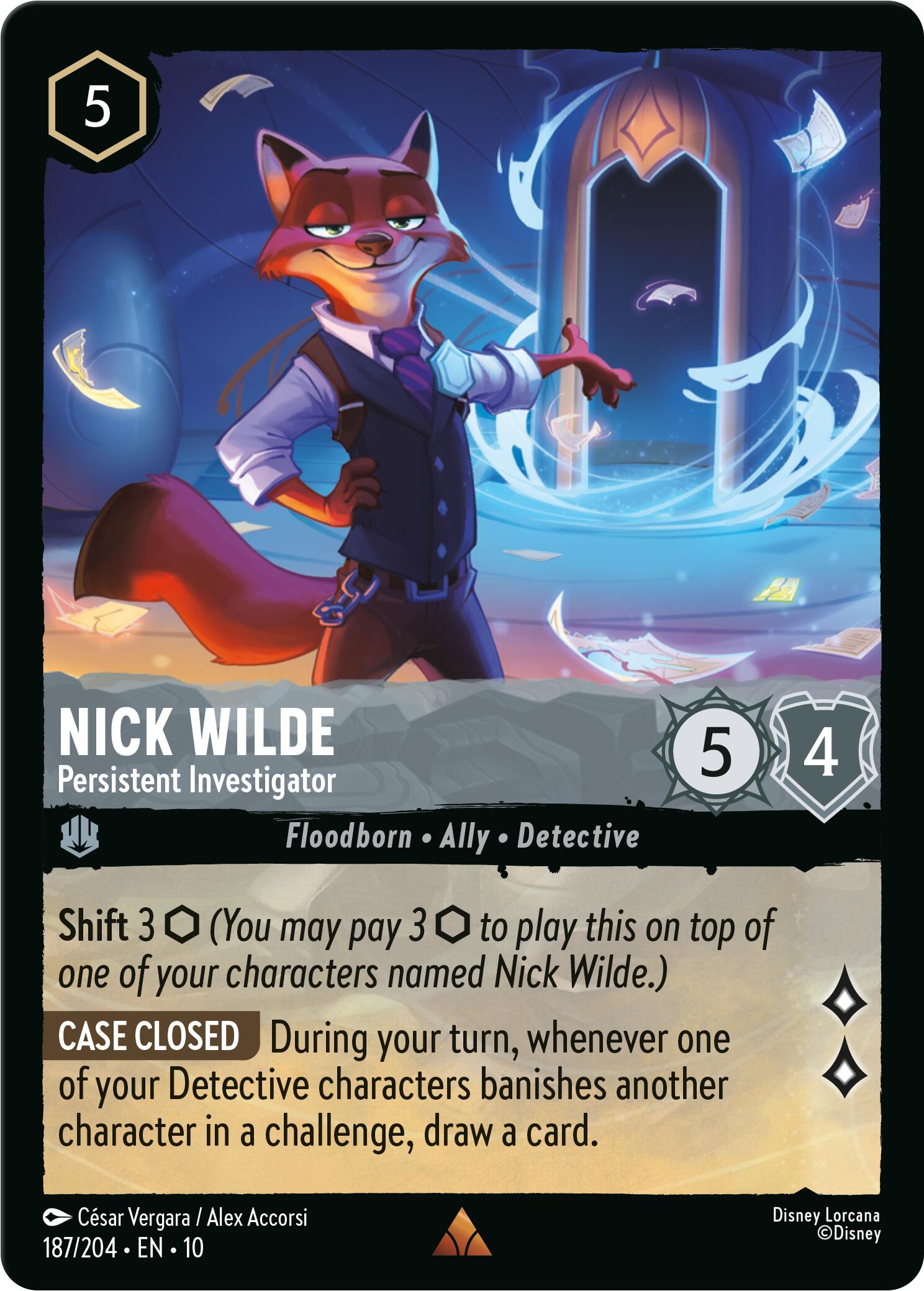 Nick Wilde - Persistent Investigator (187/204) [Whispers in the Well] | Clutch Gaming